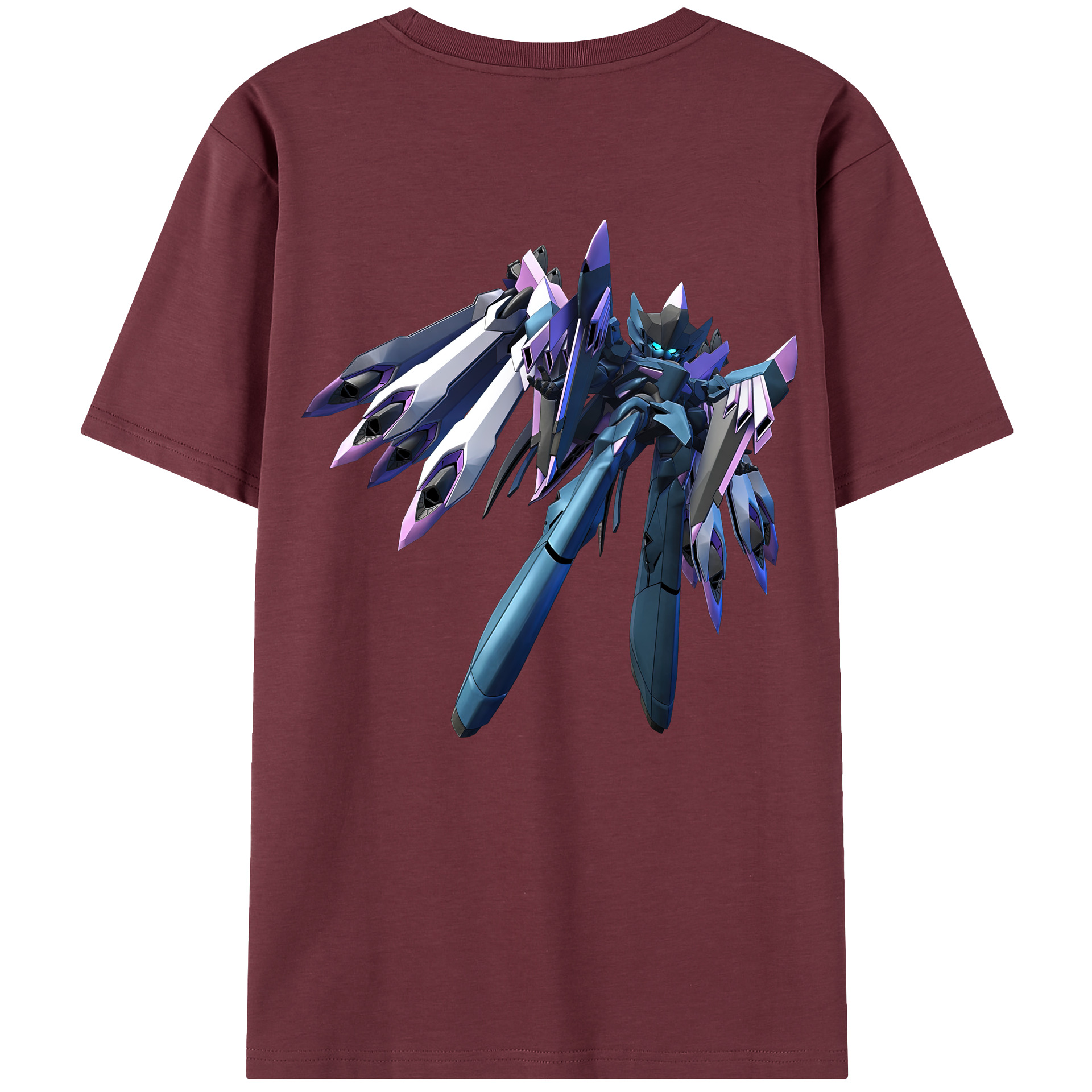 （画像用） 機動戦士ガンダム Mobile Suit Gundam 綿100％半袖Tシャツ（背面プリント）